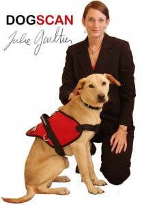 Julie et Rocky chien detecteur